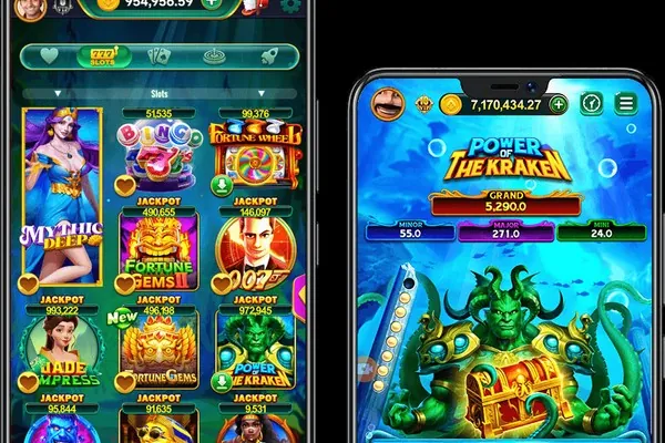 Giao diện trò chơi slot rực rỡ với biểu tượng jackpot tại mb66
