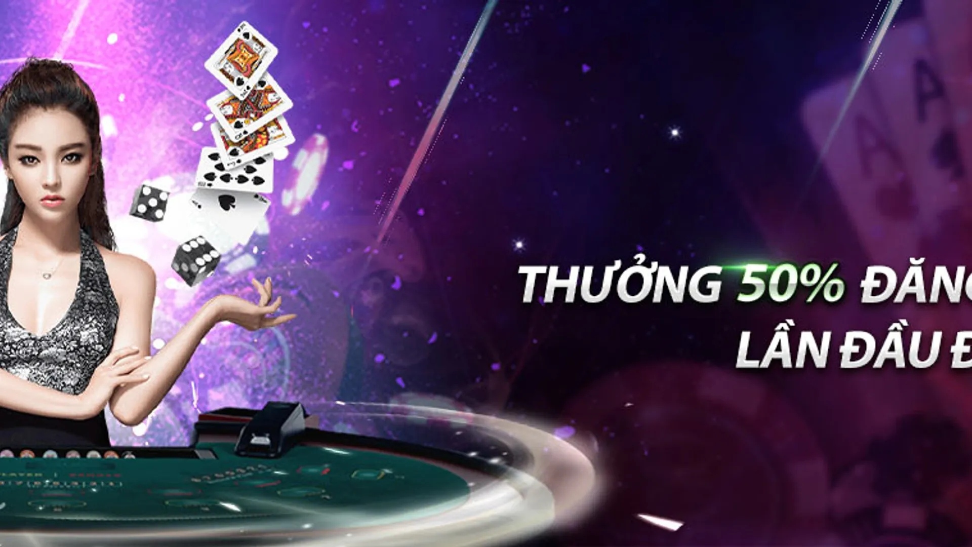 Bàn chơi casino trực tiếp mb66 với dealer chuyên nghiệp